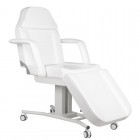 Косметологическое кресло на колёсиках A-241, белое